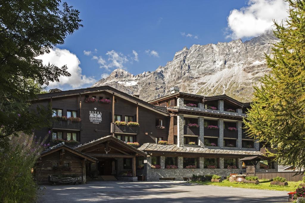 Hotel Hermitage Relais & Chateaux Breuil-Cervinia Ngoại thất bức ảnh